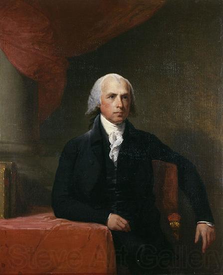 Gilbert Stuart Portrait of James Madison